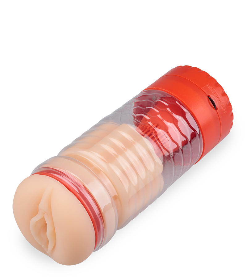 Masturbator mit vibrierender Zunge