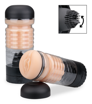 Masturbator mit vibrierender Zunge