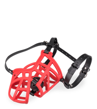 Laden Sie das Bild in den Galerie-Viewer, Maulkorb mit abnehmbarem Gagball