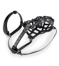 Laden Sie das Bild in den Galerie-Viewer, Maulkorb mit abnehmbarem Gagball