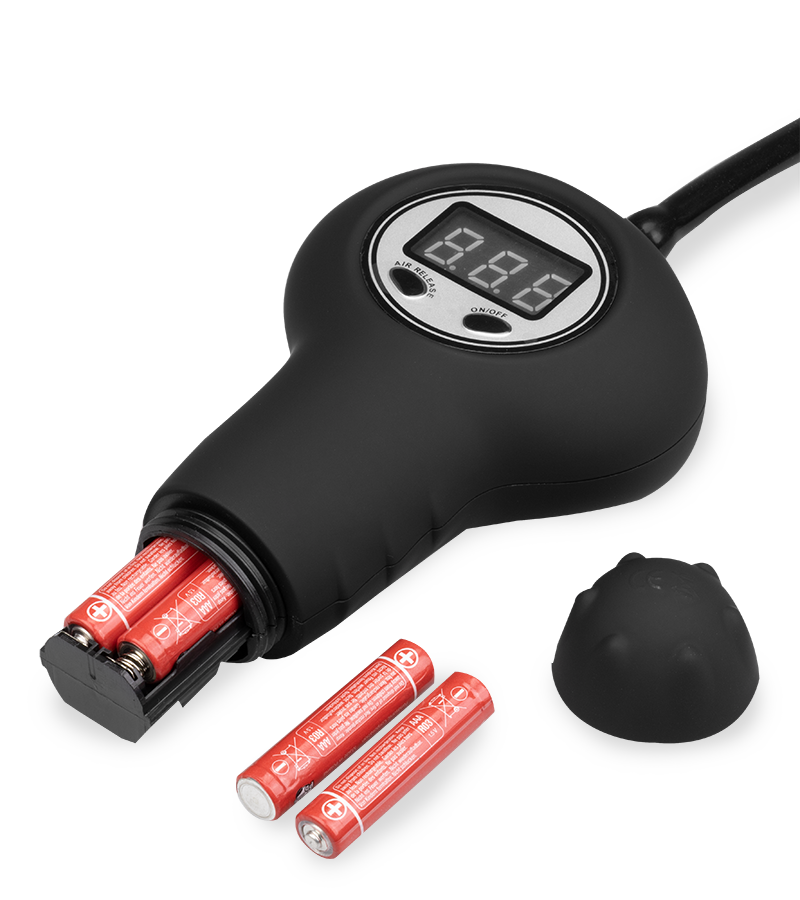 Mini-Penispumpe mit starkem Saugeffekt und LCD-Display