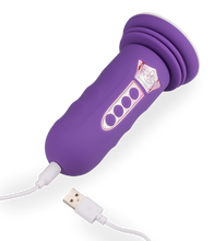 Laden Sie das Bild in den Galerie-Viewer, Mini-Sexmaschine mit Saugnapfdildo