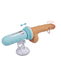Laden Sie das Bild in den Galerie-Viewer, Mini-Sexmaschine mit Saugnapfdildo