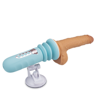 Laden Sie das Bild in den Galerie-Viewer, Mini-Sexmaschine mit Saugnapfdildo