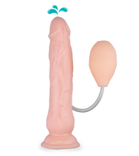 Laden Sie das Bild in den Galerie-Viewer, Naturdildo mit Spritzfunktion