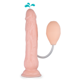 Naturdildo mit Spritzfunktion