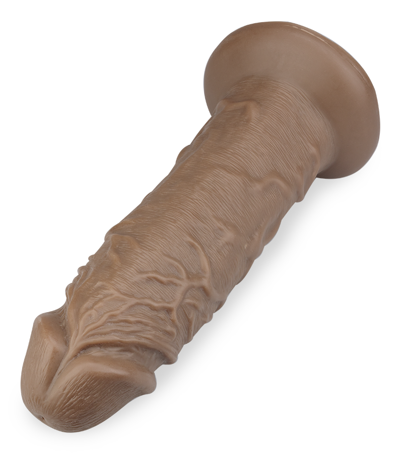 Naturdildo mit XXL-Schaft 6,3 cm