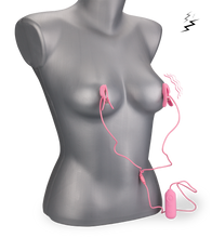Laden Sie das Bild in den Galerie-Viewer, Nippelklemmen mit Estim und Vibration