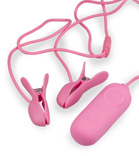 Laden Sie das Bild in den Galerie-Viewer, Nippelklemmen mit Estim und Vibration