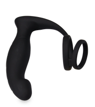 Laden Sie das Bild in den Galerie-Viewer, P-Punkt-Vibrator mit Doppel-Cockring Wandering