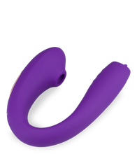 Laden Sie das Bild in den Galerie-Viewer, Paarvibrator und Druckwellenstimulator Ades