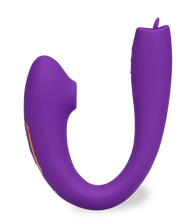 Laden Sie das Bild in den Galerie-Viewer, Paarvibrator und Druckwellenstimulator Ades