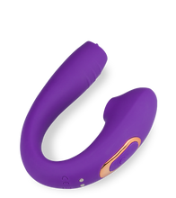 Laden Sie das Bild in den Galerie-Viewer, Paarvibrator und Druckwellenstimulator Ades