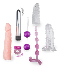 Laden Sie das Bild in den Galerie-Viewer, Partnertoy-Set mit 7 Sextoys