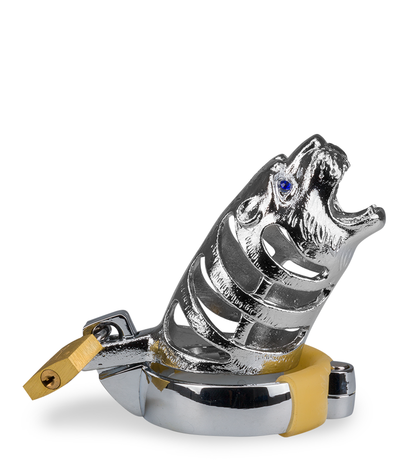 Peniskäfig im Design der chinesischen Astrologie Tiger