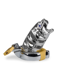 Laden Sie das Bild in den Galerie-Viewer, Peniskäfig im Design der chinesischen Astrologie Tiger