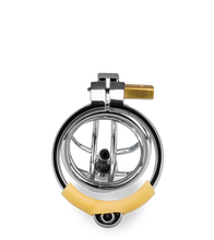 Laden Sie das Bild in den Galerie-Viewer, Peniskäfig mit Harnröhrenplug Alcatraz