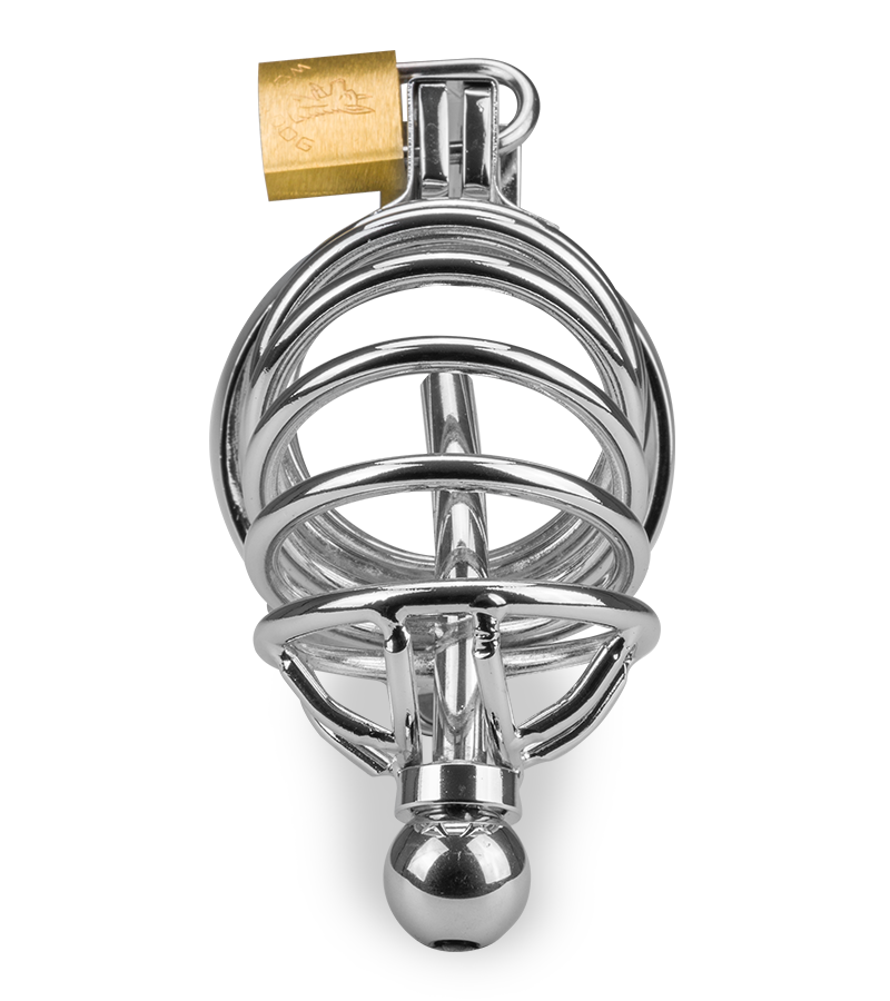 Peniskäfig mit Harnröhrenplug Delicious Chastity