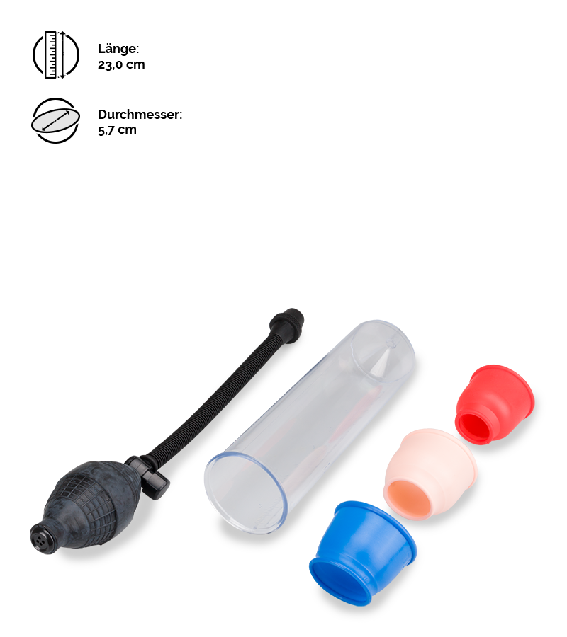 Penispumpe mit Pumpball