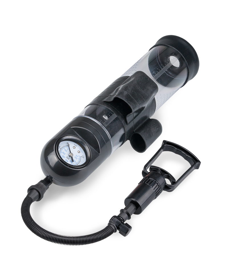 Penispumpe mit Vibrationsfunktion