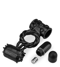 Laden Sie das Bild in den Galerie-Viewer, Penisring mit 2 Vibro-Bullets