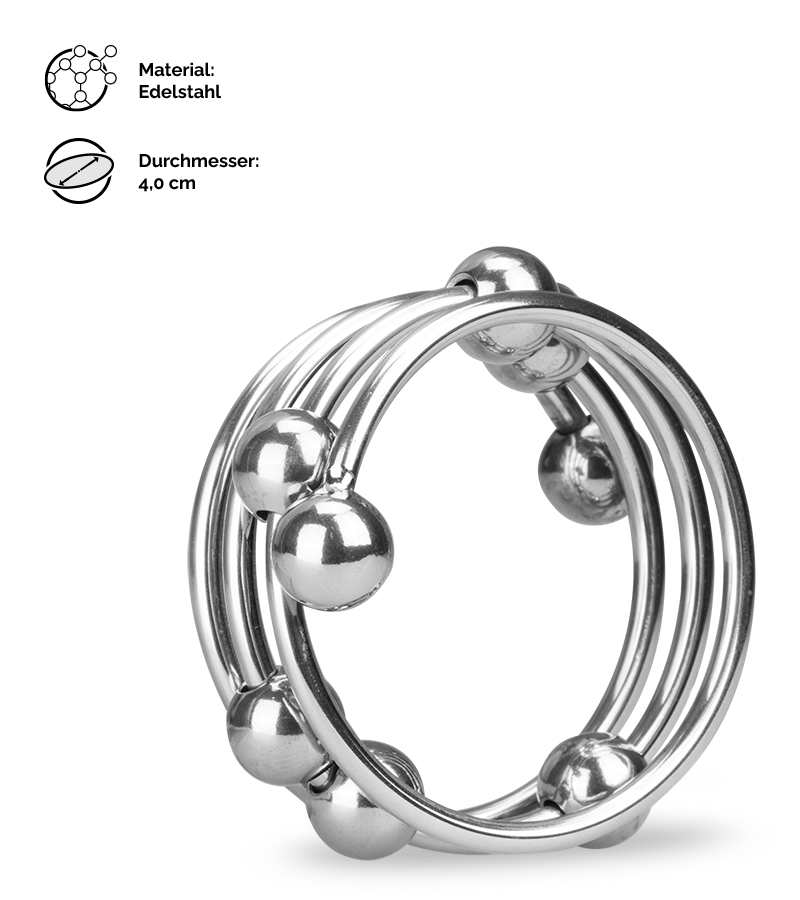 Penisring mit 8 Kugeln Altar