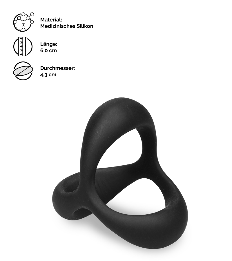 Penisring und Hodenring Maximus