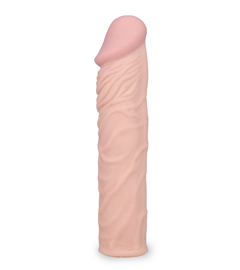 Penisverlängerung mit XL-Eichel und Aderung