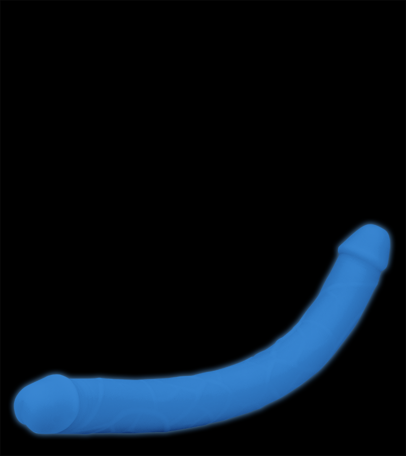 Phosphoreszierender Doppeldildo Blair