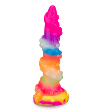 Laden Sie das Bild in den Galerie-Viewer, Phosphoreszierender Tentakel-Dildo mit Saugnapf Cthulhu