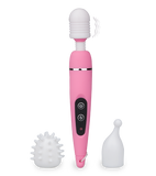 Power Wand Massager mit 3 Aufsätzen