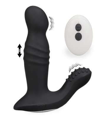 Prostata- und Hoden-Stimulator mit Vibration und Stoßfunktion Artist