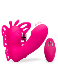 Laden Sie das Bild in den Galerie-Viewer, Pulsierende und vibrierende Vibrating Panty für Klitoris und G-Punkt