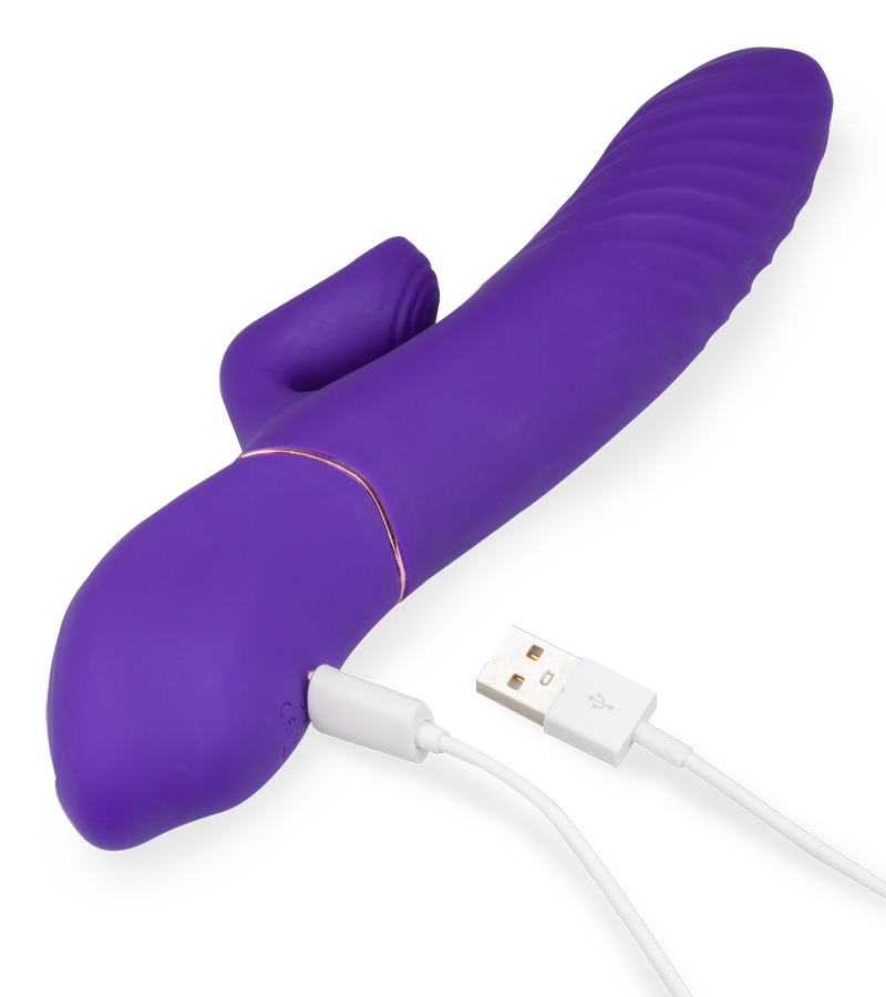 Pulsierender Rabbit-Vibrator Impact