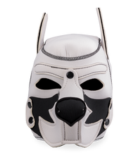 Laden Sie das Bild in den Galerie-Viewer, Puppy-Play-Hundemaske aus Neopren mit Schnurrhaaren