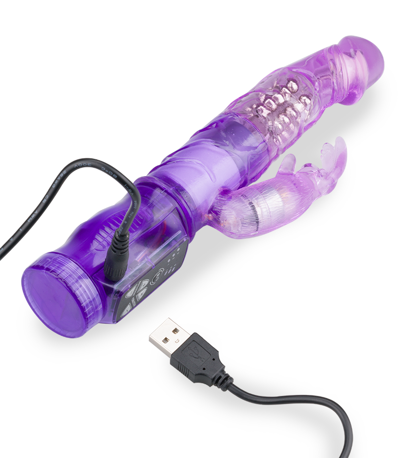 Rabbit-Vibrator Furious Bunny mit USB-Anschluss