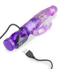 Laden Sie das Bild in den Galerie-Viewer, Rabbit-Vibrator Furious Bunny mit USB-Anschluss