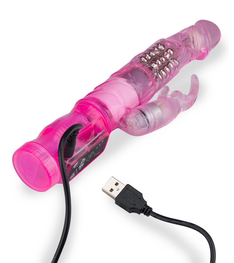 Rabbit-Vibrator Furious Bunny mit USB-Anschluss