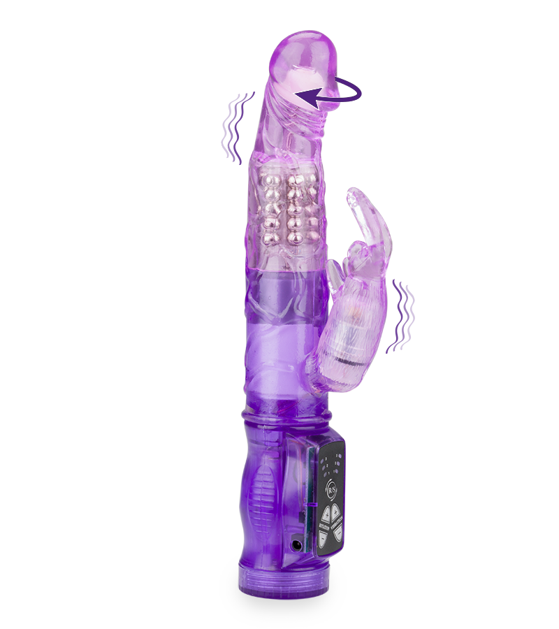 Rabbit-Vibrator Furious Bunny mit USB-Anschluss