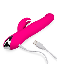 Laden Sie das Bild in den Galerie-Viewer, Rabbit-Vibrator mit 360°-Rotation Holy Fork