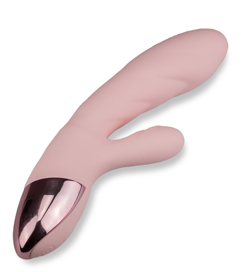 Rabbit-Vibrator mit Heizfunktion Divine