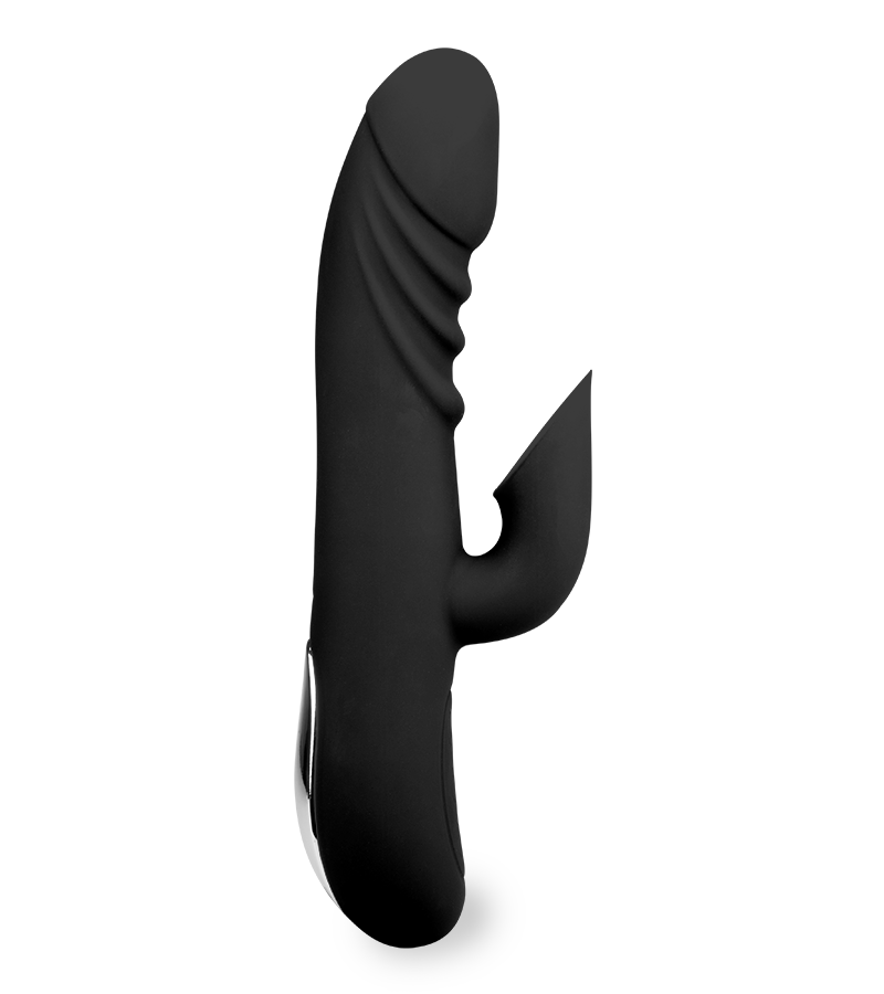 Rabbit-Vibrator mit Klitoris-Sauger Sucky