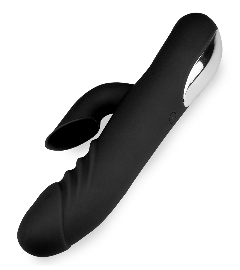 Rabbit-Vibrator mit Klitoris-Sauger Sucky