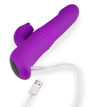 Laden Sie das Bild in den Galerie-Viewer, Rabbit-Vibrator mit Stoßfunktion Kaya
