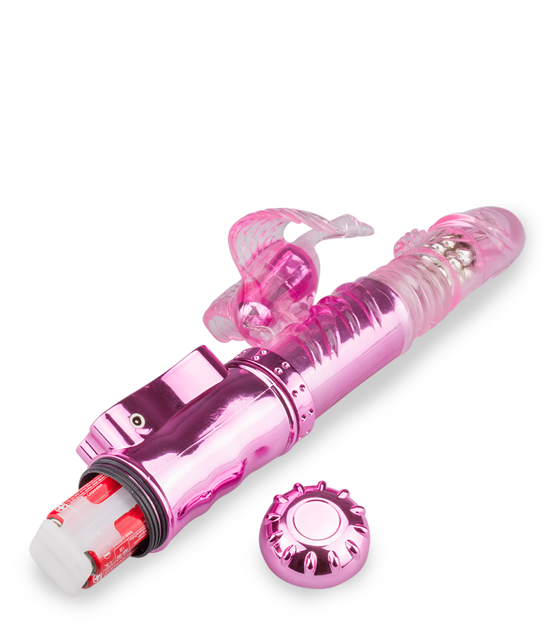 Rabbit-Vibrator mit Stoßfunktion Swan