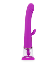 Laden Sie das Bild in den Galerie-Viewer, Rabbit-Vibrator mit Vagina-Pumpe Fine