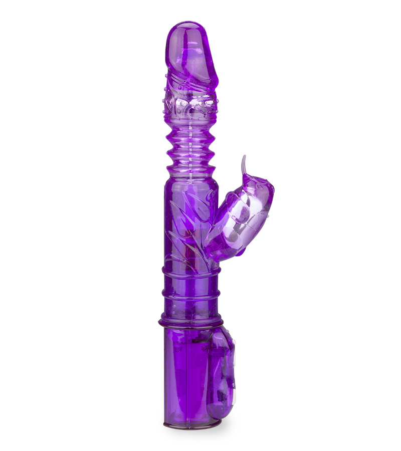 Rabbit-Vibrator Tickles Up &amp; Down