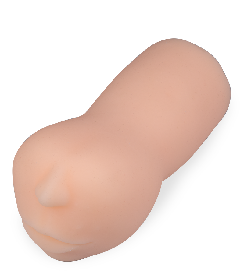 Realistischer Blowjob-Masturbator mit Zunge und Zähnen Rita