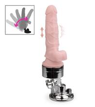Laden Sie das Bild in den Galerie-Viewer, Realistischer Dildovibrator mit Saugfuß-Halterung