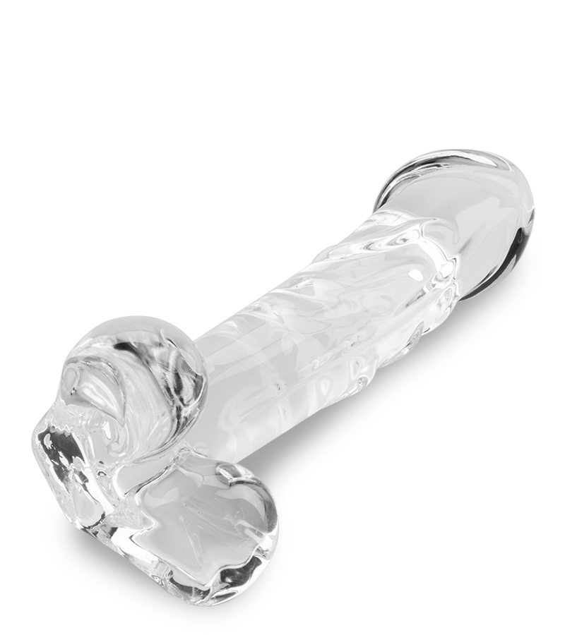 Realistischer Glasdildo Henry